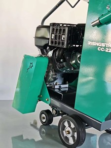 Fresa per Asfalto e Calcestruzzo con Motore, Lama da 13,78-19,69 Pollici, Profondità di Taglio 50-170mm per Costruzioni e Pavimentazioni - Product Image 3