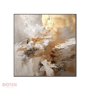 Làm bằng tay hiện đại Thiết kế trừu tượng tường nghệ thuật nặng bức tranh sơn dầu vải 3D kỹ thuật số cây cảnh quan tối trừu tượng trang trí tường nghệ thuật - Product Image 5