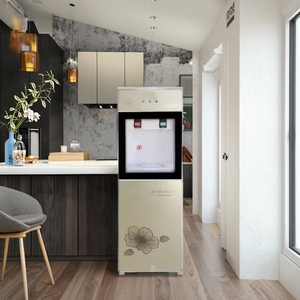 Dispensador de Agua Vertical Premium con Diseño de Depósito Inferior, Dispensador de Agua Fría y Caliente para Oficina - Product Image 1