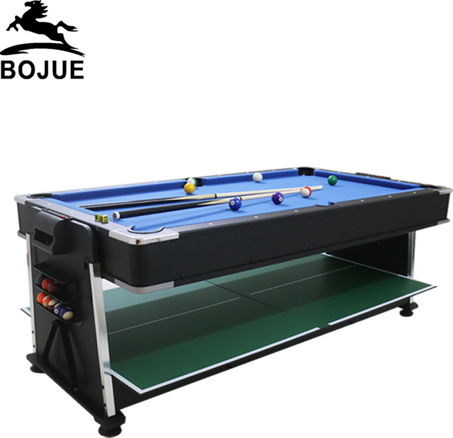 Wholesale Modern 7ft 4-in-1 Game Table Hot-Selling Indoor Sports Equipment Pool Air Hockey Ping-Pong Snooker MDF Slate