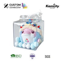 Sac de présentation pour poupées avec porte-clés, sac de rangement pour boîte mystère aléatoire, pochette en PVC, mini sacs, étuis de présentation