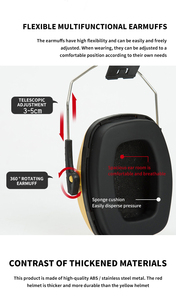 <span class=keywords><strong>Casque</strong></span> forestier monté sur la tête avec visière industrielle Couvre-visage Bouclier de soudage pour le jardinage Tonte Protection personnelle Équipement de travail - Product Image 6