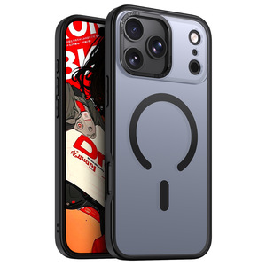 Étui magnétique transparent mat en PC pour <span class=keywords><strong>iPhone</strong></span> 18 <span class=keywords><strong>Pro</strong></span> <span class=keywords><strong>Max</strong></span>, protection antichute en acrylique - Product Image 5