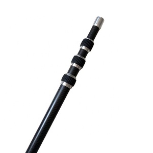 Cao Modulus bọc 3K TORAY prepreg sợi carbon Ống ống cực nhà máy Telescopic Câu Cá hạ cánh lưới - Product Image 6
