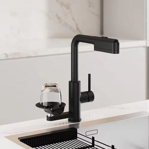 <span class=keywords><strong>Tik</strong></span> <span class=keywords><strong>Tok</strong></span> Hot Sales Grifo de cocina extraíble de una sola manija de 4 Funciones con enjuagador de vidrio - Product Image 2
