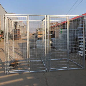 Factory Wholesale Modular Backyard Cages Hot Dip Galvanized Outside <strong>Dog</strong> <strong>Kennel</strong> Large <strong>Dogs</strong> Houses - Product Image 2