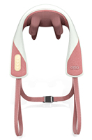 Nouveauté : Masseur Shiatsu Électrique Sans Fil EMOKA pour Épaules et Nuque avec Fonctions Chauffantes, de Roulement et de Pétrissage – Ceinture de Massage