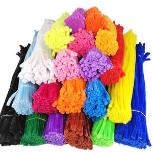 Hastes limpadoras de tubulação, hastes de cachimbo macias de 3mm, decoração diy, limpador de cachimbos, 9mm, pom, poms, proteção de olhos - Product Image 5