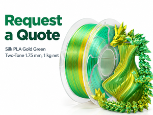 Filamento PLA de Seda Yiqiu3D Topsun de 1.75 mm y 1 kg, Degradado Amarillo-Verde de Dos Colores, Combinaciones Personalizadas, Bambu Lab Creality - Product Image 6