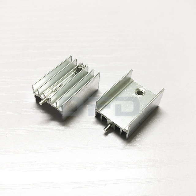 1P Aluminum Heat Sink Aluminum Heatsink Cooling for Electronic Transistor TO-220 with 1PIN