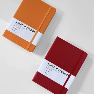 Carnet de notes A5 en cuir PU imitation cuir, avec sangle, motif forêt, simple, pour bureau, en cuir rigide, avec logo, vente en gros directe usine, transfrontalier - Product Image 3