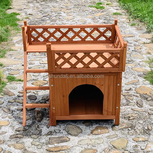 SDD001 Casa de gato móvil al aire libre para la venta, casa de gato de madera grande, diseños de casa de gato - Product Image 3