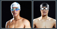 Nouveau adulte Fitness & Triathlon Wide Vision Lens Anti-buée Protection UV Lunettes Lunettes de natation