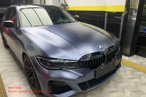 Rouleau de vinyle électrique violet bleu rouge mat électro noir PET <span class=keywords><strong>Film</strong></span> de changement de couleur auto-adhésif pour carrosserie de voiture <span class=keywords><strong>Film</strong></span> anti-rayures - Product Image 5