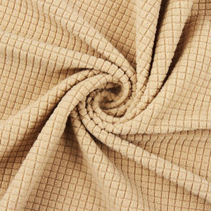 Magia composita di alta qualità, elastico Popcorn Jacquard Stretch Spandex Draw Lattice Polar Fleece Waffle Sofa Seat Cover Fabric/ - Product Image 4