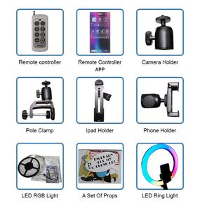 Cabina de Fotos de 360 Grados de 68 cm (para Fiestas/Bodas) - Carga de 200 kg, 2 Personas, Luces LED, Maleta de Transporte, Control por Aplicación - Product Image 4