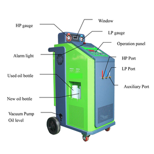 <span class=keywords><strong>AMC</strong></span>-200 Machine de récupération et de recharge de réfrigérant pour climatiseur <span class=keywords><strong>automobile</strong></span> A/C R134a & R1234yf - Product Image 4