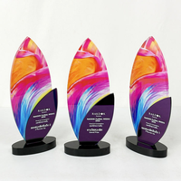 Nouveau Trophée en Cristal Personnalisable de Qualité Supérieure pour Championnat, Prix Créatif Imprimé