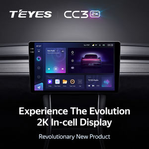 TEYES CC3 2K 4 + 32 Radio de coche 10 pulgadas reproductor de vídeo Multimedia navegación 4G estéreo de coche Android No 2DIN 2 Din Android GPS Player - Product Image 5