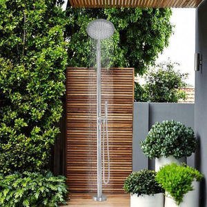 Panel de ducha exterior de acero inoxidable, columna, Villa, piscina, centro de lavado, suelo de playa, juego de ducha de lluvia - Product Image 4