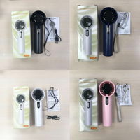 Ventilador de Mano Eléctrico Portátil Turbo USB Recargable de Alta Velocidad CRESTLINE Modelo 0049, Regalos Promocionales Personalizados