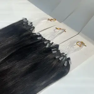 Latest Invention Hair Extension Extensiones De Cabello Nano Ring Human Hair Extensions