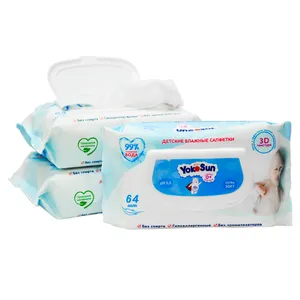 Unisoft Baby Wet Wipes Clean Hand Non-Woven Babies Water Wipes One Use Wet Towel