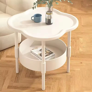 Small Coffee Table Modern Minimalist Table Living Room Mobile <b>Shelf</b> Side Cabinet Side Table Storage <b>Rack</b> - Product Image 5