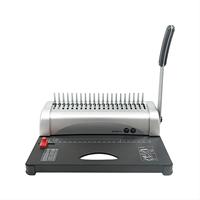 Machine à Relier à Anneaux de Qualité Garantie, Relieuse à Peigne 21 Trous pour Bureau
