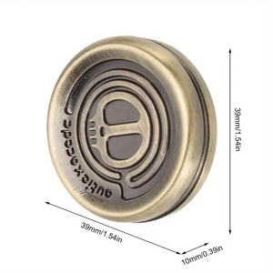 ของเล่นหมุนโลหะ EDC Factory รุ่น PPB Gyro ลายปีศาจ ช่วยคลายเครียด แบบใส่การ์ดหมุนได้ - Product Image 5