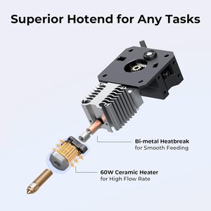 Para Impresora 3D Ender 3 V3 KE 220X220X250 mm FDM de Alta Velocidad con Nivelación Automática de Cama y Plataforma Caliente de Vidrio Templado - Product Image 5