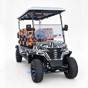 Voiturette de golf électrique de haute qualité à quatre places pour le tourisme, prix de gros, nouvelle voiturette de chasse et de tourisme - Product Image 3