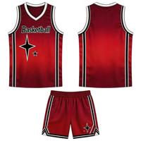 Ensemble de maillots de basket-ball personnalisés pour hommes, uniforme de basket-ball respirant, impression par sublimation, kit de basket-ball personnalisé avec logo et numéro pour l'entraînement