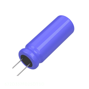 Condensateur à traversée de circuit (TH) en aluminium 330 µF 25 V RADIAL TH 672D337F025DT5D – Distributeur agréé - Product Image 1