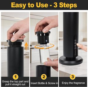 For Custom Professional Tower Waterless Essential <b>Oil</b> Scent <b>Diffuser</b> Wireless Metal LED Light Home Decor Scent <b>Diffuser</b> - Product Image 3