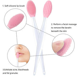 <span class=keywords><strong>Beauty</strong></span> <span class=keywords><strong>Planet</strong></span> Mini brosse nettoyante pour le visage en silicone applicateur à poignée pour le lavage du visage nettoyant pour les pores exfoliant brosse de <span class=keywords><strong>masque</strong></span> en silicone - Product Image 6