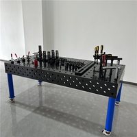 Plateforme de soudage flexible tridimensionnelle en fonte fournie par le fabricant pour les stations de soudage et l'inspection automobile