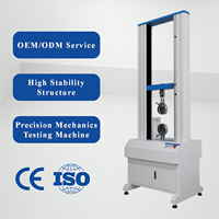 Heavy Duty High Accuracy Universal Testing Machine 50KN Dual Column Servo Motor Computer System Control 220V Metal Alloy