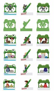 กล่องของเล่นยูอันเย่ ดิสนีย์ ทอย สตอรี่ 16 กล่อง ขายส่ง: ลิลลี่แพด และกล่องของเล่นทอย สตอรี่แบบสุ่ม ของขวัญวันเกิด ของสะสม - Product Image 2