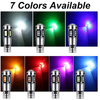 Auto Kleine LED-Glühbirne T10 W5W 168 192 LED Rücklicht 3030 10SMD 12V Autolampe CANBUS Fehlerfrei Auto Seitenmarkierungsleuchte Parklicht 6000K