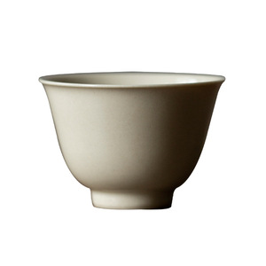 Handcrafted Ceramic <b>Teacup</b> Pottery Round Mini Cup For Kung Fu Tea Set - Product Image 5