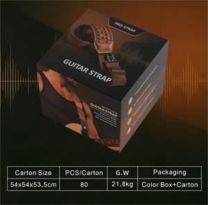 Sangle de guitare rembourrée de qualité supérieure avec verrouillage automatique rapide pour guitare <span class=keywords><strong>électro</strong></span>-<span class=keywords><strong>acoustique</strong></span>, style noir - Product Image 6