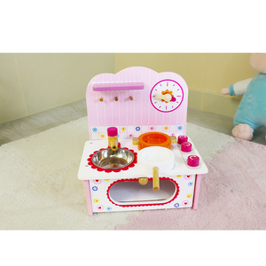 Colorido barato mini <span class=keywords><strong>de</strong></span> cocina <span class=keywords><strong>de</strong></span> madera <span class=keywords><strong>de</strong></span> <span class=keywords><strong>juguete</strong></span> para los niños - Product Image 1
