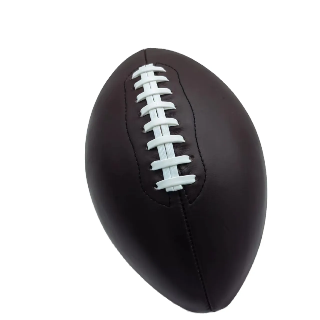 Пользовательский логотип Композитная кожа регби пользовательский размер американский футбол