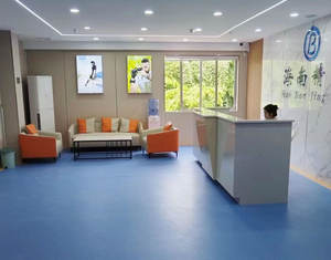 Revêtement de sol en PVC à noyau rigide en vinyle avec carreaux en plastique, tapis/pierre/grain de bois pour école, bureau, hôtel, solution de conception de modèle 3D - Product Image 6