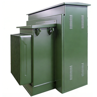 Subestación Prefabricada de Estilo Americano YB27-12 12kV/0.4kV, Subestación de Transformadores Montada en Plataforma para Exteriores Personalizable