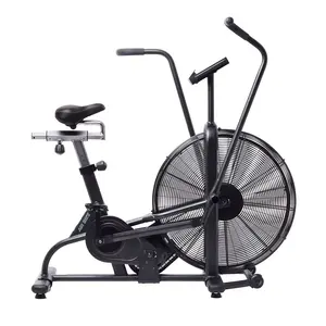 Großhandelspreis Fitnessstudio kommerzieller Schlussverkauf Indoor Fan Bike günstiges Airbike schwarze Farbe Geschwindigkeit Abstandsanzeige Fitnessstudio Air-Training-Bike