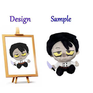 Produttore di peluche peloso personalizzato OEM ODM <span class=keywords><strong>Anime</strong></span> animali farciti mascotte con rivestimento in maglia di riempimento in cotone PP confezionato in sacchetto di OPP - Product Image 3