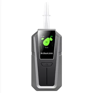 سعر Alco keychain جهاز اختبار التنفس بفتحة الكوة جهاز قياس التنفس الرقمي يمكن OEM/ODM أبيض/أحمر/أصفر للاستخدام الشخصي