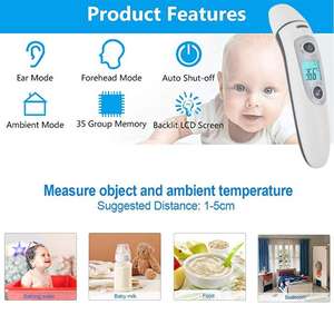 Termometer Telinga Digital untuk Bayi, Termometer Digital Demam Baca 1 Detik, Termometer Telinga untuk Bayi Pabrik Cina - Product Image 4